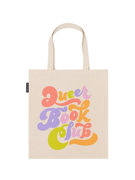 Queer Book Club Premium Canvas Tote Bag